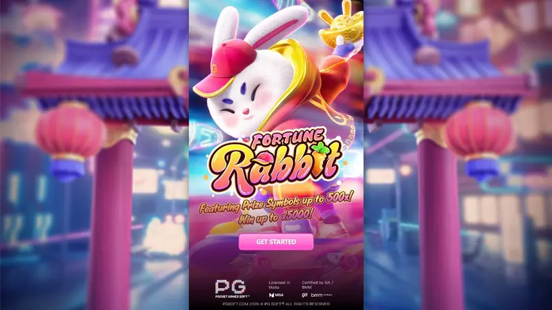 Fortune Rabbit demo start screen